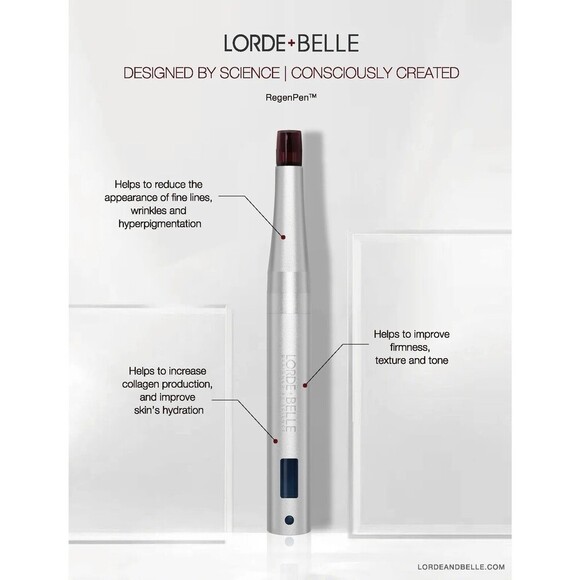 Lorde + Belle Viral RegenPen PEN ONLY Botox Alternative MSRP $299 No Cartridge - Picture 9 of 11